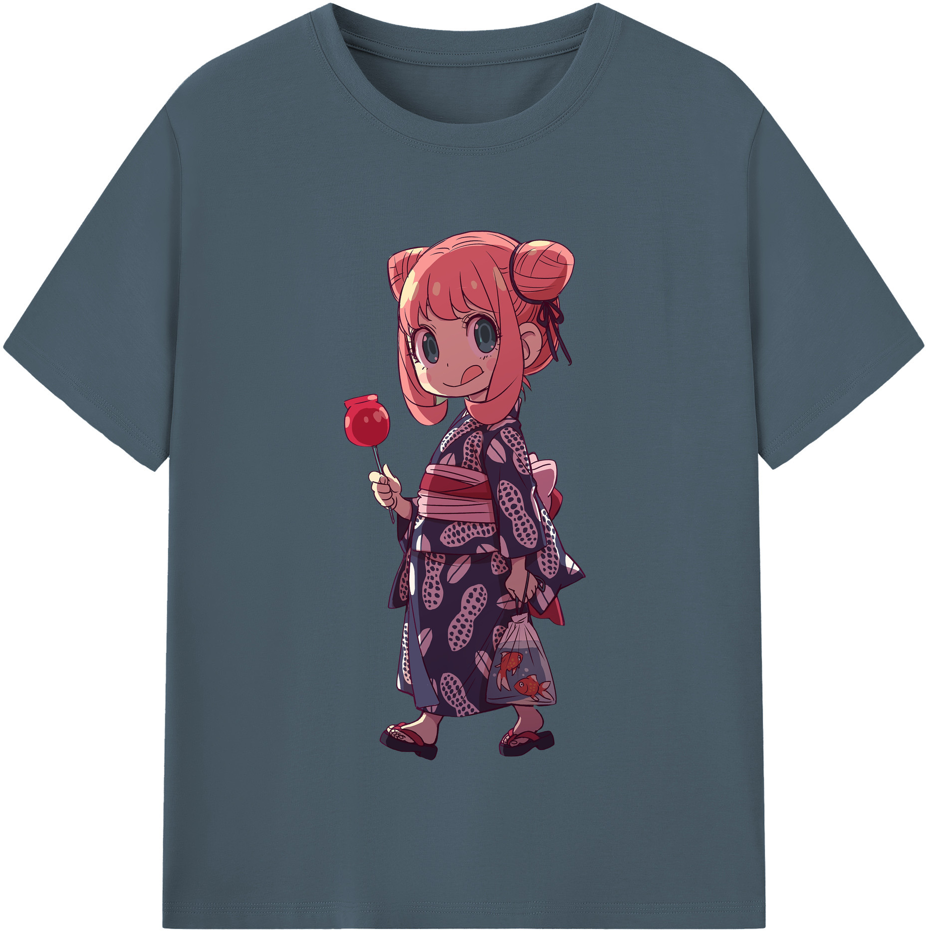 （画像用） SPY×FAMILY间谍家家酒 綿100％半袖Tシャツ（フロントプリント）
